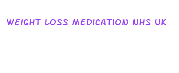 weight loss medication nhs uk