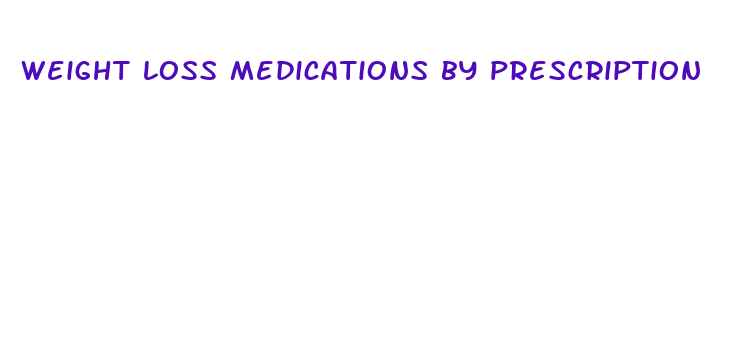 weight loss medications by prescription