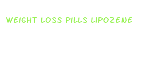 weight loss pills lipozene