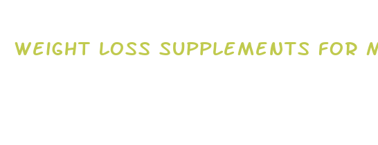 weight loss supplements for men package