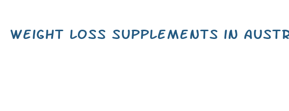 weight loss supplements in australia