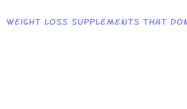 weight loss supplements that dont bother schizophrenia