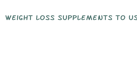 weight loss supplements to use while breastfeeding