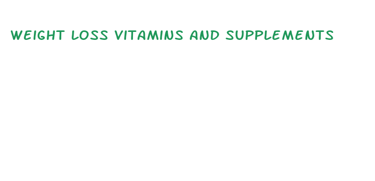 weight loss vitamins and supplements