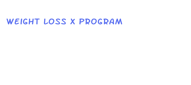 weight loss x program