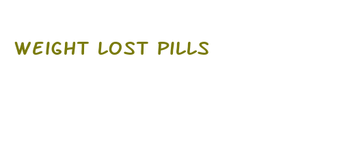 weight lost pills