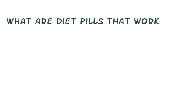 what are diet pills that work