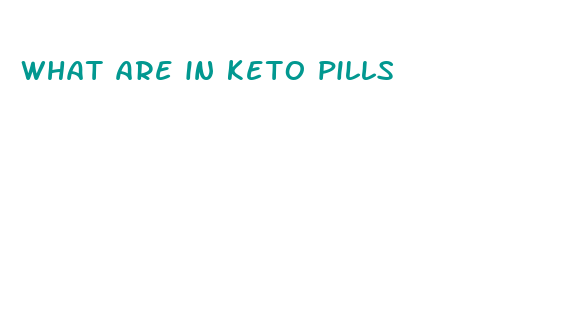 what are in keto pills