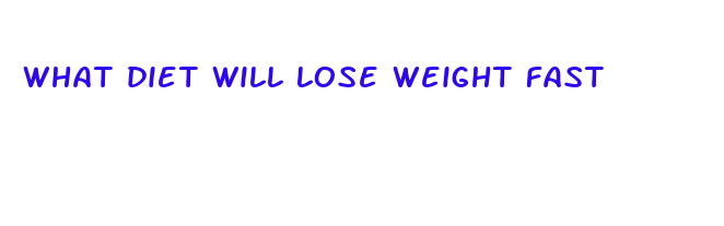 what diet will lose weight fast