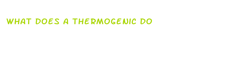 what does a thermogenic do