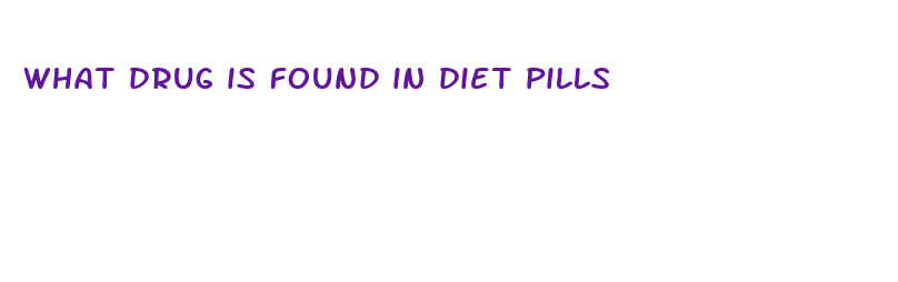 what drug is found in diet pills