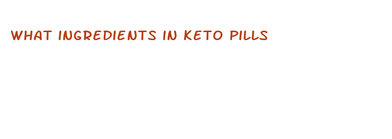 what ingredients in keto pills