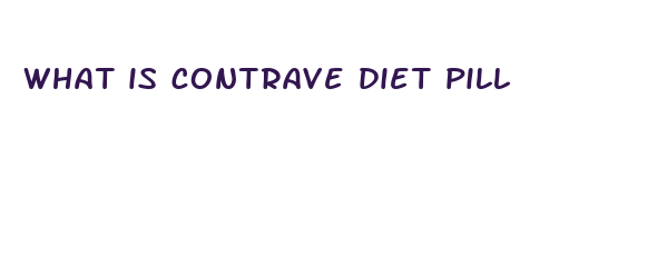 what is contrave diet pill