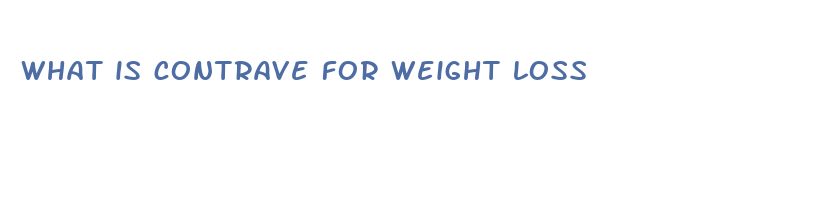 what is contrave for weight loss