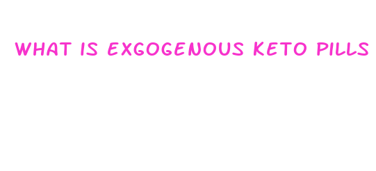 what is exgogenous keto pills