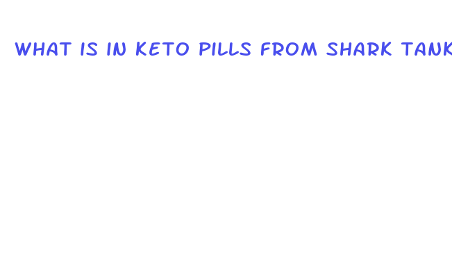 what is in keto pills from shark tank