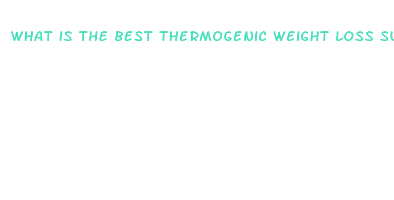 what is the best thermogenic weight loss supplement