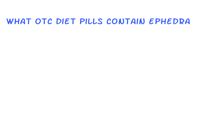 what otc diet pills contain ephedra