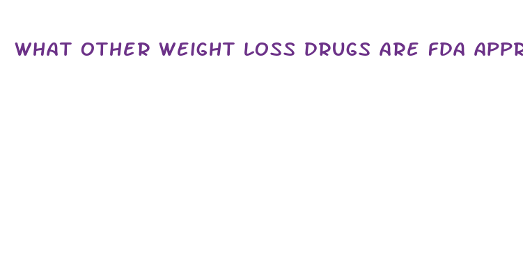 what other weight loss drugs are fda approved