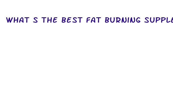 what s the best fat burning supplement