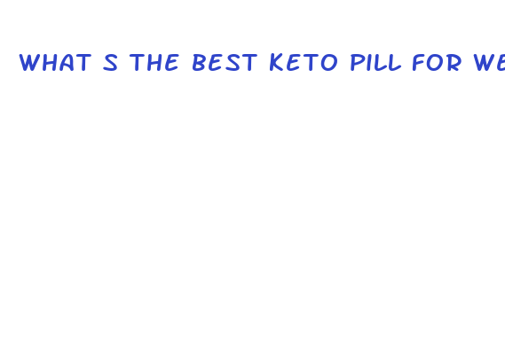 what s the best keto pill for weight loss