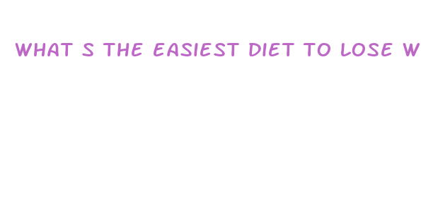 what s the easiest diet to lose weight fast