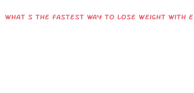 what s the fastest way to lose weight with exercise