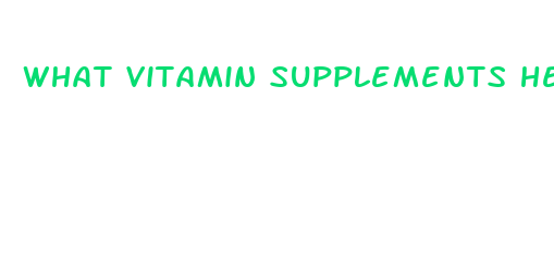 what vitamin supplements help with weight loss