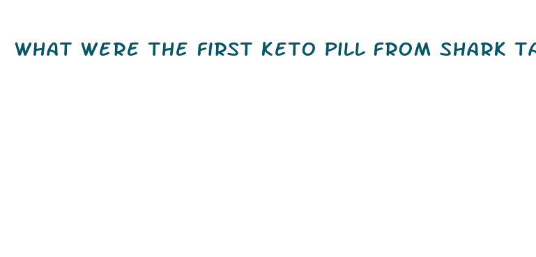 what were the first keto pill from shark tank