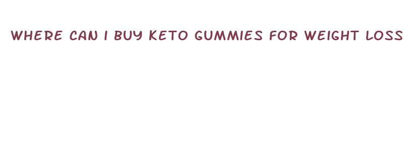 where can i buy keto gummies for weight loss