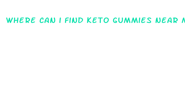 where can i find keto gummies near me