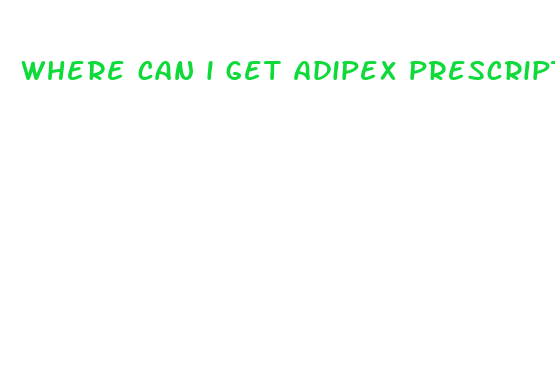 where can i get adipex prescription