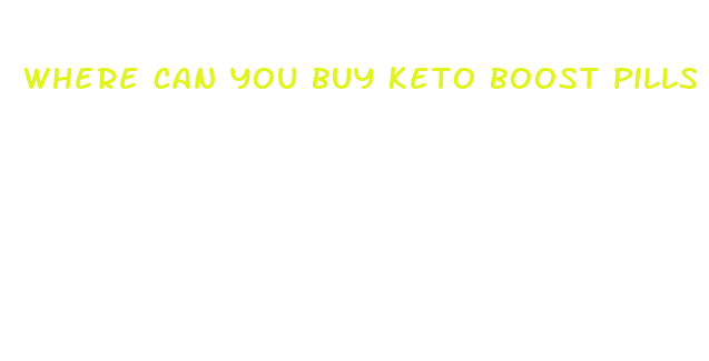 where can you buy keto boost pills