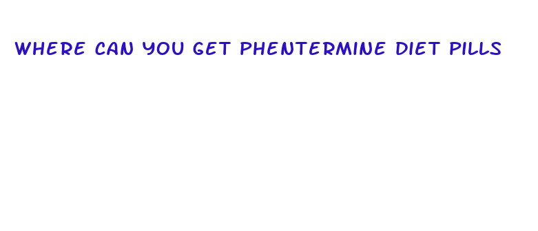 where can you get phentermine diet pills