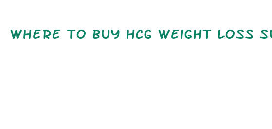 where to buy hcg weight loss supplement