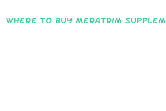 where to buy meratrim supplements