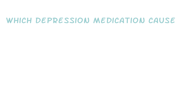 which depression medication causes weight loss