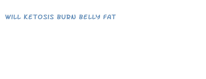 will ketosis burn belly fat