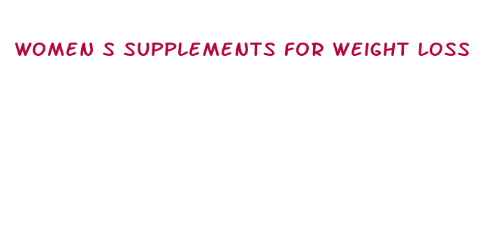 women s supplements for weight loss without caffeine